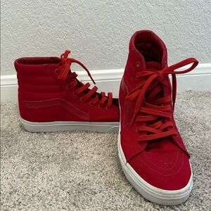 Vans  Sk8 Hightop Sneakers chili pepper red